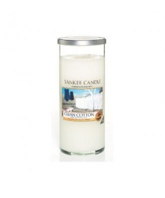 Yankee Candle - Clean Cotton - Czysta Bawełna - Pilar Duży