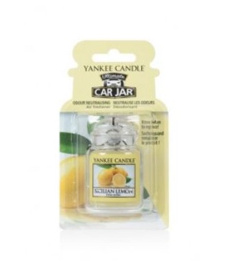 Car Jar Ultimate - Yankee Candle - Sicilian Lemon - Sycylijska Cytryna