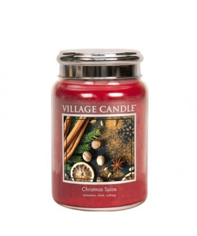 Village Candle - Christmas Spice - Świąteczne Przyprawy - Świeca Duża