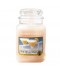 Yankee Candle - Peaches & Cream - Świeca Zapachowa Duża
