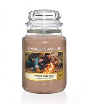 Yankee Candle - Warm & Cosy - Świeca Zapachowa Duża - Ciepło i Przytulnie