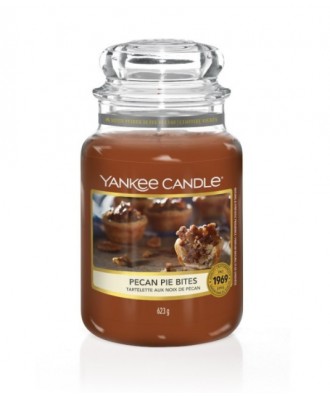 Yankee Candle - Pecan Pie Bites - Świeca Zapachowa Duża - Ciasteczka Pekanowe
