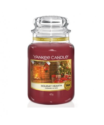 Yankee Candle - Holiday Hearth - Świeca Zapachowa Duża