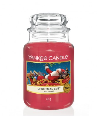 Yankee Candle - Christmas Eve - Świeca Zapachowa Duża - Wigilia Bożego Narodzenia