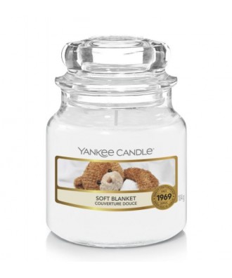 Yankee Candle - Soft Blanket - Świeca Zapachowa Mała - Miękki Kocyk