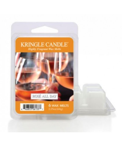 Kringle Candle - Rose All Day - Wosk Zapachowy - Różowe Wino