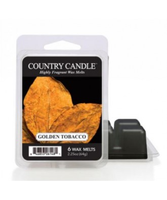 Country Candle - Golden Tobacco - Wosk Zapachowy