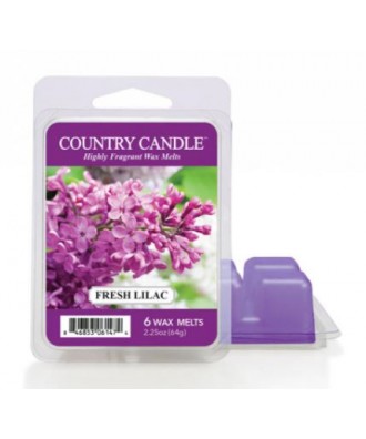 Country Candle - Fresh Lilac - Wosk Zapachowy - Świeży Bez