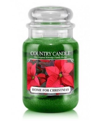 Country Candle - Home For Christmas - Świeca Zapachowa Duża - Na Święta do Domu