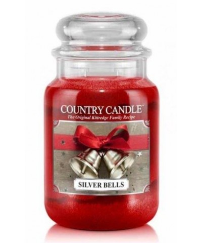 Country Candle - Silver Bells - Świeca Zapachowa Duża