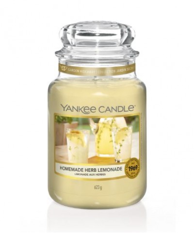Yankee Candle - Homemade Herb Lemonade - Świeca Zapachowa Duża