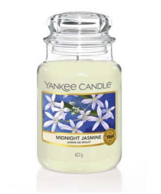 Yankee Candle - Midnight Jasmine - Świeca Zapachowa Duża - Jaśmin o Północy