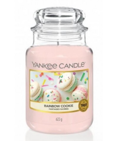 Yankee Candle - Świeca Duża - Rainbow Cookie - Tęczowe Ciastka