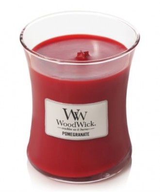 Woodwick - Pomegranate - Świeca Zapachowa Mała Core