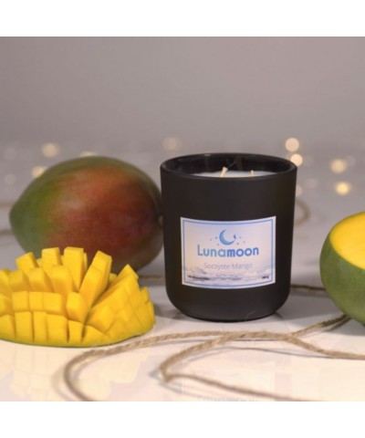 Lunamoon - Soczyste Mango - Świeca Zapachowa Sojowa Mała