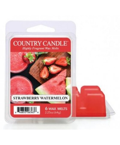 Country Candle - Strawberry Watermelon - Wosk Zapachowy