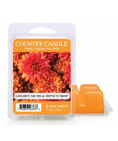Country Candle - Golden Mums & Honeycrisp - Wosk Zapachowy