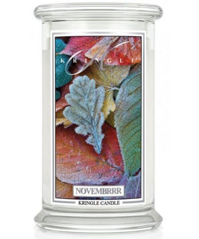 Kringle Candle - Novembrrr - Świeca Zapachowa Duża 2 Knoty