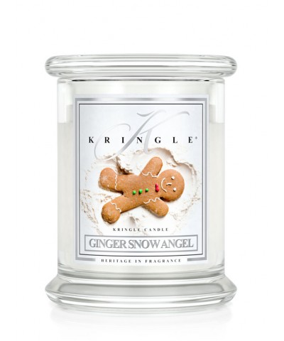 Ginger Snow Angel - Piernikowy Aniołek (Świeca Średnia 2 Knoty)