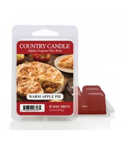 Country Candle - Warm Apple Pie - Wosk Zapachowy