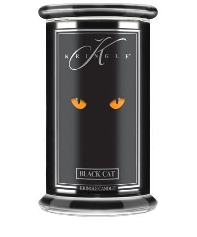 Kringle Candle - Black Cat - Halloween - Świeca Zapachowa Duża 2 Knoty