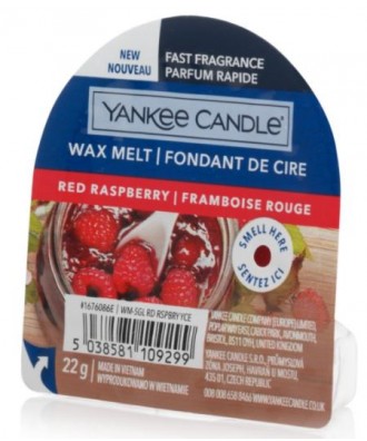 Yankee Candle - Red Raspberry - Czerwone Maliny - Wosk Zapachowy