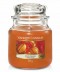 Yankee Candle - Spiced Orange - Świeca Zapachowa Średnia - Pomarańcza z Goździkami