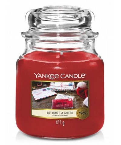 Yankee Candle - Letters To Santa - Świeca Zapachowa Średnia