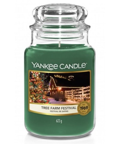Yankee Candle - Tree Farm Festival - Świeca Zapachowa Duża