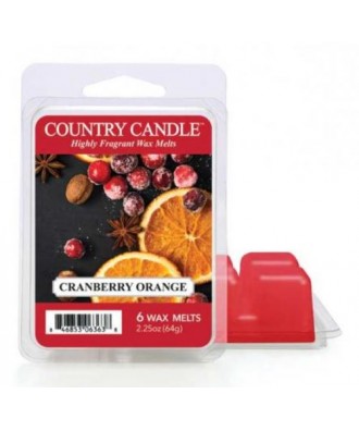Country Candle - Cranberry Orange - Wosk Zapachowy