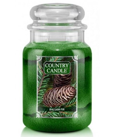 Country Candle - Balsam Fir - Świeca Zapachowa Duża 2 Knoty