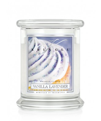 Vanilla Lavender - Waniliowa Lawenda (Średnia Świeca 2 Knoty)