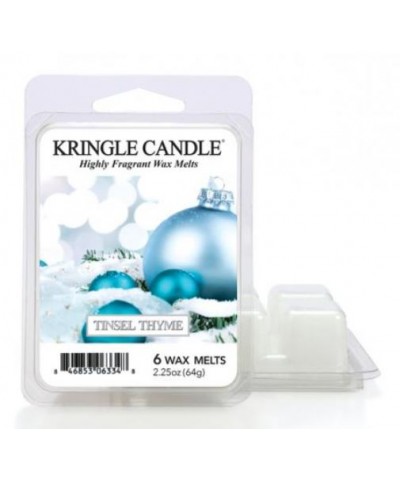 Kringle Candle - Tinsel Thyme - Wosk Zapachowy