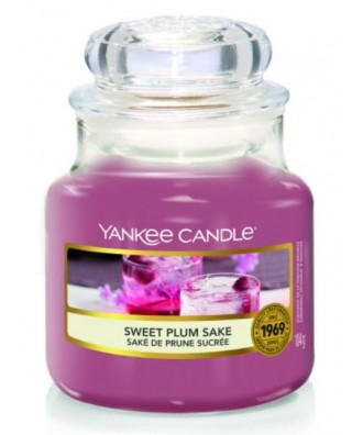 Yankee Candle - Sweet Plum Sake - Świeca Zapachowa Mała
