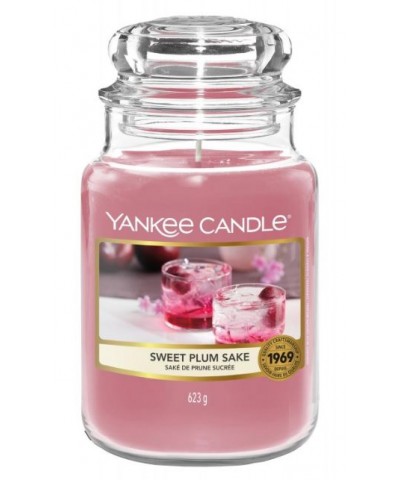 Yankee Candle - Sweet Plum Sake - Świeca Zapachowa Duża