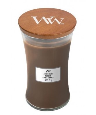 Woodwick - Humidor - Świeca Zapachowa Duża Core