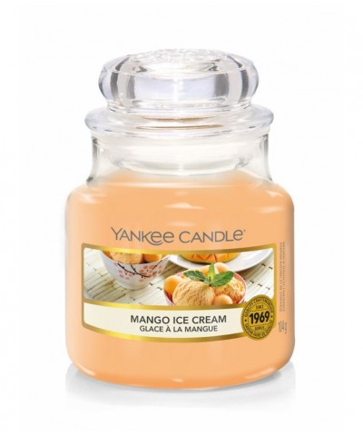 Yankee Candle - Mango Ice Cream - Świeca Zapachowa Mała