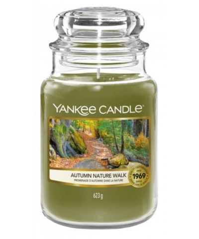 Yankee Candle - Autumn Nature Walk - Świeca Zapachowa Duża