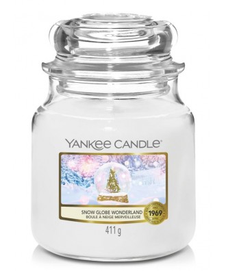 Yankee Candle - Snow Globe Wonderland - Świeca Zapachowa Średnia