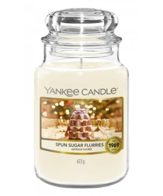 Yankee Candle - Spun Sugar Flurries - Świeca Zapachowa Duża