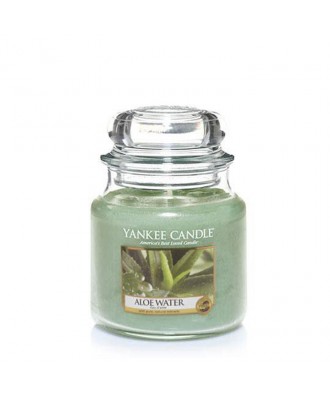 Yankee Candle - Aloe Water - Woda Aloesowa - Świeca Zapachowa Średnia