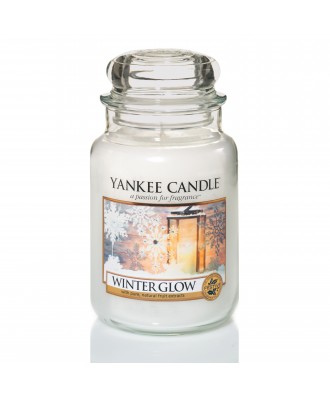 Yankee Candle - Winter Glow - Świąteczny Blask - Świeca Zapachowa Duża